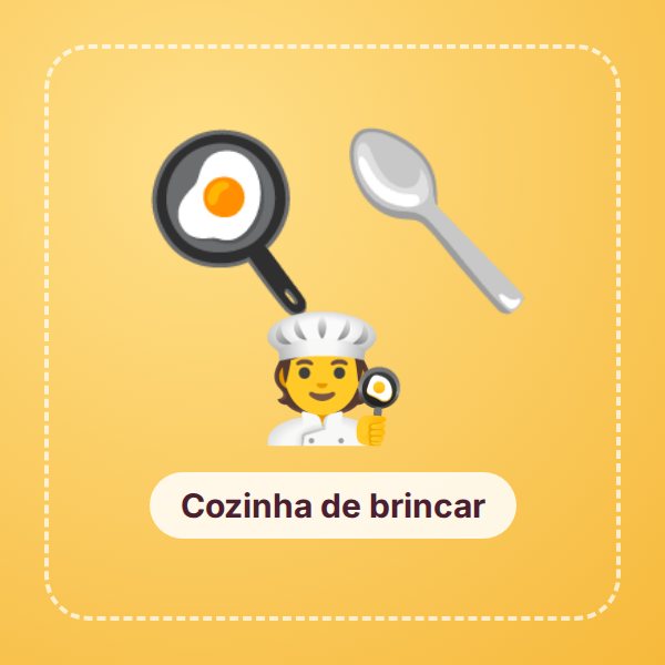 Panelinhas e xícaras de brincar