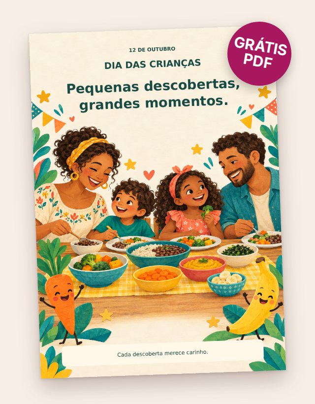 Prévia do cartaz: Cartaz “Pequenas descobertas, grandes momentos”